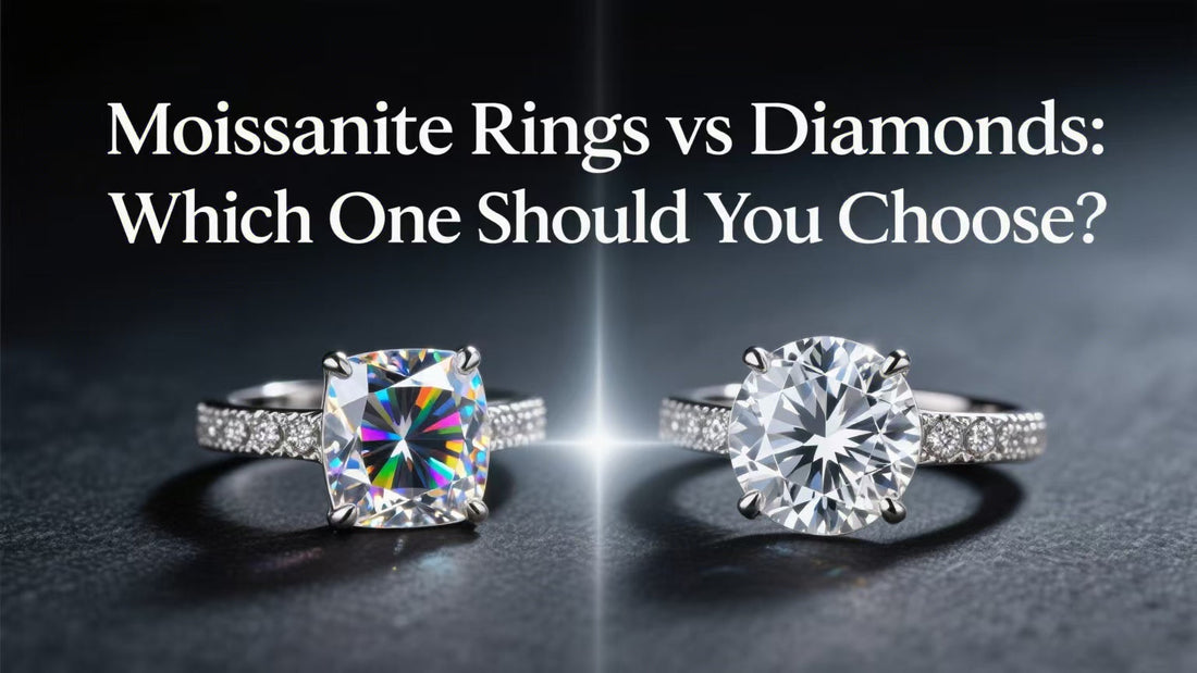 Moissanite Rings vs Diamonds: Which One Should You Choose?