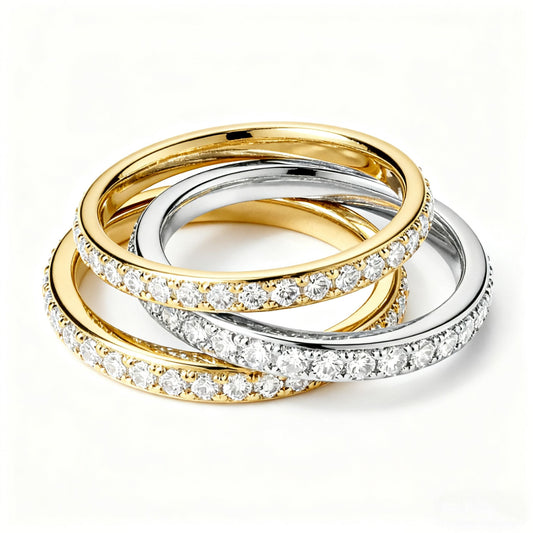 Moissanite Stacking Rings: Your Ultimate Guide to Style, Meaning & Customization