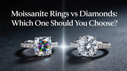 Moissanite Rings vs Diamonds: Which One Should You Choose? - bocosjewelry