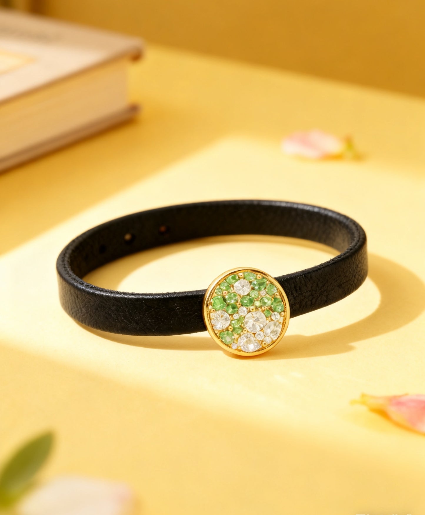 70ctw Tsavorite Bracelet | Lab-Grown Pink Sapphire 10ctw Moissanite 925 Sterling Silver Bracelet for Women - BOCOS Jewelry