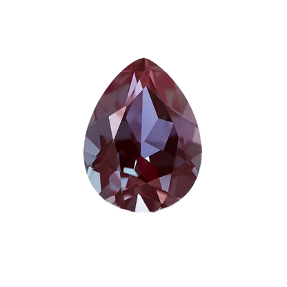 Exquisite 5x7mm Pear-Cut Alexandrite: The Enchanting Color-Change Gemstone