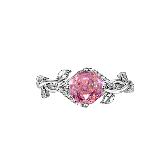 Millennium Rose Cut Gemstone Bow Ring