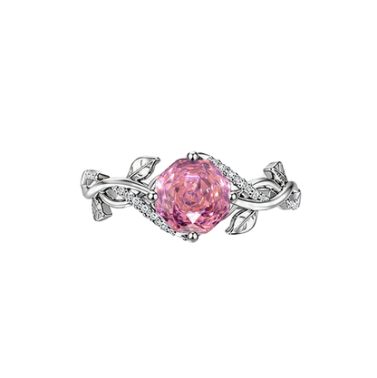 Millennium Rose Cut Gemstone Bow Ring