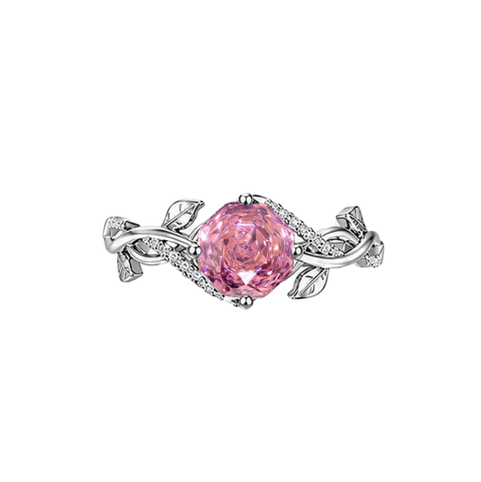 Millennium Rose Cut Gemstone Bow Ring