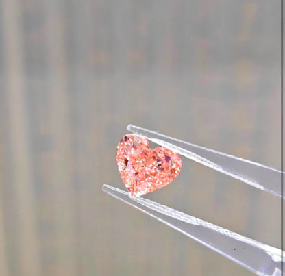 14K Rose Gold Custom 1.95ct Lab-Grown Pink Diamond (Bespoke Order)